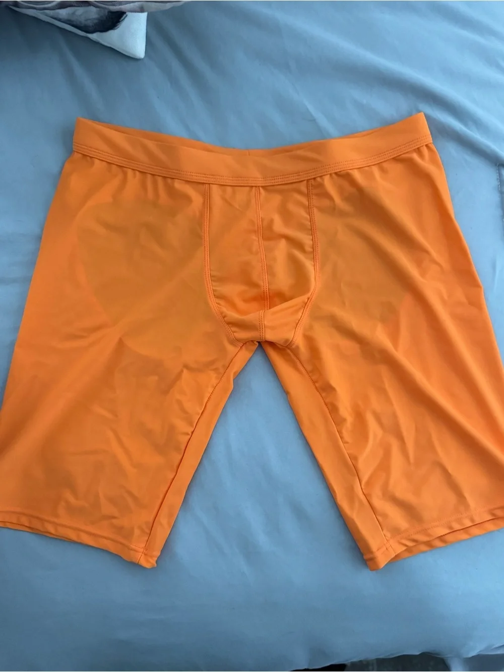 JJ Malibu Open Back Boxer Briefs NWOT Size M White & Orange Bundle